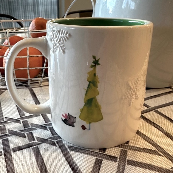 “Thank Heaven For Friends Like You” Ice Skater Snow Flake Mug - Picture 4 of 7